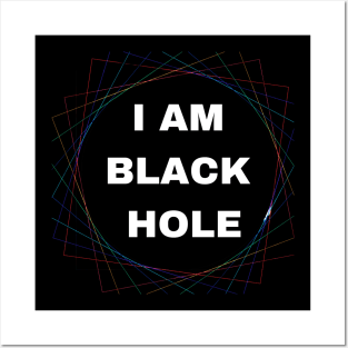 Black hole Posters and Art